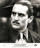 original 1974 The Godfather Part II original Paramount still Robert De Niro portrait.