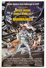 original 1979 United Artists US 60x40 Moonraker poster