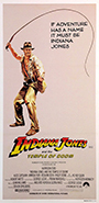  original 1984 daybill poster Indiana Jones and the Temple of Doom