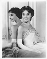  original 1957 photograph Audrey Hepburn Love in the Afternoon