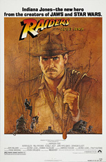 original 1981 One sheet poster Raiders of the Lost Ark