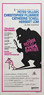  original 1975 daybill poster Return of the Pink Panther