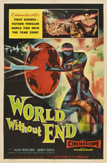 original 1956 US 1 Sheet poster World Without End